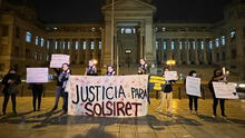 Justicia para Solsiret: este miércoles 18 se realizó plantón en exteriores del Poder Judicial