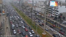Óvalo Monitor: a pocos minutos de su inauguración, se generó tráfico en la avenida Javier Prado