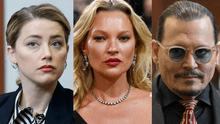 Kate Moss aclara que Johnny Depp no la empujó por las escaleras en el juicio contra Amber Heard
