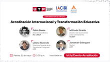 UTP organiza conversatorio sobre Acreditación Internacional y Transformación Educativa
