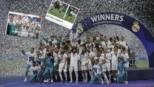 “Un nuevo milagro”: así reaccionó la prensa ante victoria del Real Madrid en final de Champions