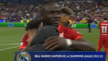 ¡Destrozado! Luis Díaz fue consolado por Sadio Mané tras perder la final de la Champions League 