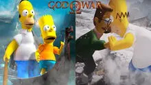 God of War: crean mod para jugar con los personajes de “Los Simpson”, con sus mismas voces