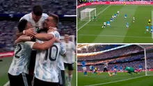 Messi ‘bailó' a la defensa y asistió a Lautaro: el ‘Toro’ anotó el primero de Argentina