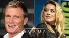 Dolph Lundgren apoya a Amber Heard tras su juicio: “Fue muy amable y simpática”