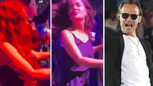 Salma Hayek muestra su destreza bailando salsa a ritmo de Marc Anthony