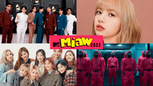 MTV Miaw 2022: ¿cómo votar por BTS, Lisa, “El juego del calamar”, TWICE y más íconos asiáticos?
