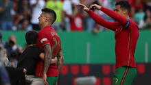 Portugal venció 2-0 a República Checa y es líder en su grupo en la Nations League