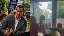 Venezuela: Juan Guaidó es agredido una vez más por simpatizantes chavistas