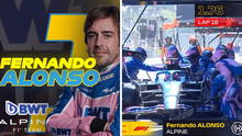 Fernando Alonso fue el más rápido de los boxes en el GP de Azerbaiyán