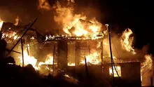 Puno: incendio en La Rinconada deja cerca de 10 viviendas afectadas