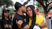 Seguidores de Rodolfo Hernández lloran su derrota ante Gustavo Petro