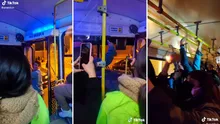 A ritmo de Wisin & Yandel, chofer recoge a pasajeros y continúa la fiesta dentro de bus