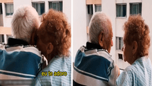 “Yo te adoro”: pareja de adultos mayores con alzheimer se reconocen y protagonizan romántico momento