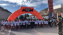 Ayacucho: más de 1.200 jóvenes corrieron maratón por XXXI aniversario de la Dirandro