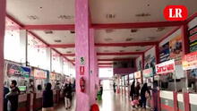 Terminal de Yerbateros tiene poca afluencia de público a un día del paro de transportistas