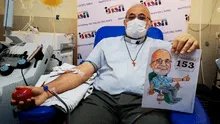 “Esta gotita de sangre vale más que el oro”: padre salvó vidas al ser donante más de 153 veces