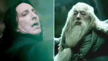 “Harry Potter”: el día que Severus Snape mató a Albus Dumbledore y sorprendió a fans