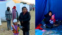 “No puede respirar mi bebé”: damnificados de Chavín de Huántar soportan temperaturas de -2 °C
