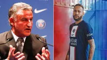 Christophe Galtier y la decisión que tomó con Neymar ante los rumores de su salida