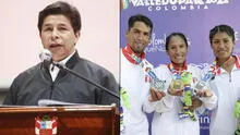Presidente Pedro Castillo felicita a Gladys Tejeda por el oro obtenido