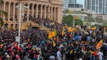 Así fue la intensa jornada de protestas que culminó con la renuncia del presidente de Sri Lanka
