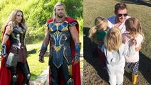 “Thor  4: love and thunder”: ¿Los viste? Así aparecieron los hijos de Chris Hemsworth en la cinta