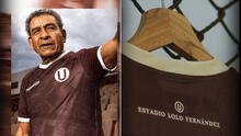 Universitario presentó su nueva camiseta en conmemoración al Estadio Lolo Fernández