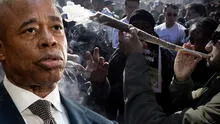 Alcalde de Nueva York señala que la ciudad huele a marihuana: “Todo el mundo tiene un porro”