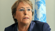 Michelle Bachelet inicia su visita al Perú para hablar sobre los derechos humanos en el país