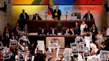 “¡Mentiroso!”: Iván Duque fue abucheado en su último discurso en el Congreso en Colombia