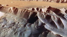 Nuevas imágenes de Marte revelan el cañón más grande del sistema solar
