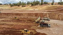 Cusco: movimiento de tierras del aeropuerto Chinchero tiene avance del 75%