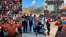 Bandalos Chinos causa furor con tocada gratis en el Parque del Amor tras show en Perú Central