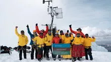 National Geographic Society instaló estación metereológica en nevado Ausangate