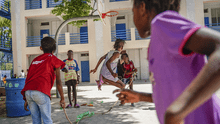 Los niños de Haití salvados de la violencia de pandillas tienen un futuro incierto