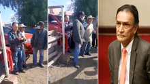 Ciudadanos intentan agredir a excongresista fujimorista Héctor Becerril