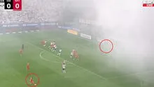 Kimmich aprovechó humo de los hinchas de Frankfurt y anotó el primero del Bayern