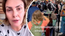 Almendra Gomelsky hace un reclamo a Migraciones y usuarios le piden irse del Perú