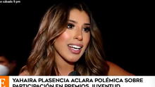 Yahaira Plasencia se retracta: “Se me fue, quise decir que fui la primera salsera peruana”