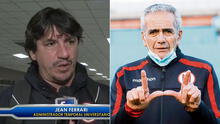 Jean Ferrari sobre el mal momento de la ‘U’: “Este plantel fue conformado por Gregorio Pérez”