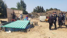 Trujillo: invasores ocuparon área arqueológica en Chan Chan para elaborar abono