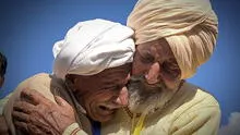 El emotivo reencuentro de 2 hermanos separados por 75 años tras partición de India y Pakistán