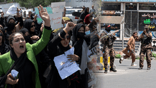 Talibanes abren fuego para dispersar manifestaciones de mujeres