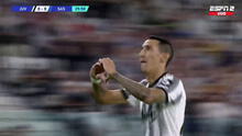 ¡Solo tardó 26 minutos! Di María marcó un golazo en su debut con la Juventus en la Serie A