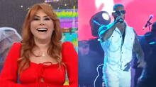 Magaly Medina critica a Jota Benz por abrir concierto de J Balvin: Todos estaban sentados