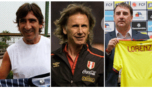 Como Costas y Lorenzo: los entrenadores que pasaron por la Liga 1 y dirigieron selecciones
