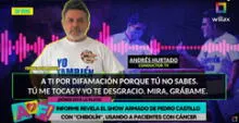 Andrés Hurtado amenaza a periodista por caso de pacientes con cáncer: Me tocas y te desgracio