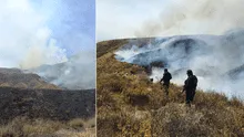 Arequipa: incendio forestal en faldas del Misti todavía no fue controlado