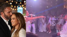 Jennifer López furiosa por filtración de video de su boda con Ben Affleck